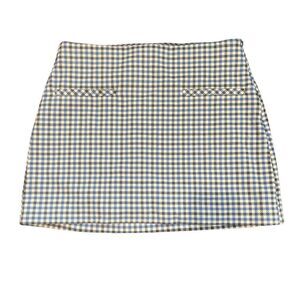 A5 Zara plaid mini skirt size medium